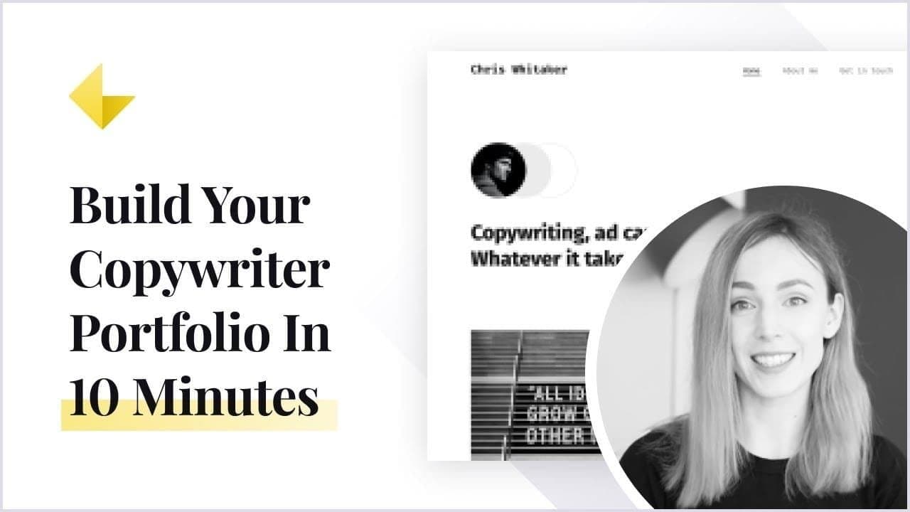 What Should a Copywriter Portfolio Look Like?