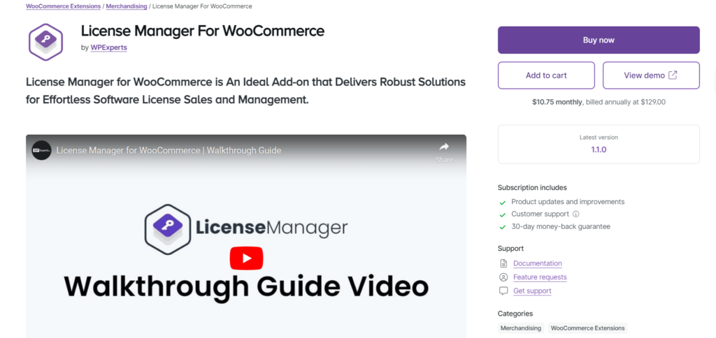 License Manager For Woocommerce