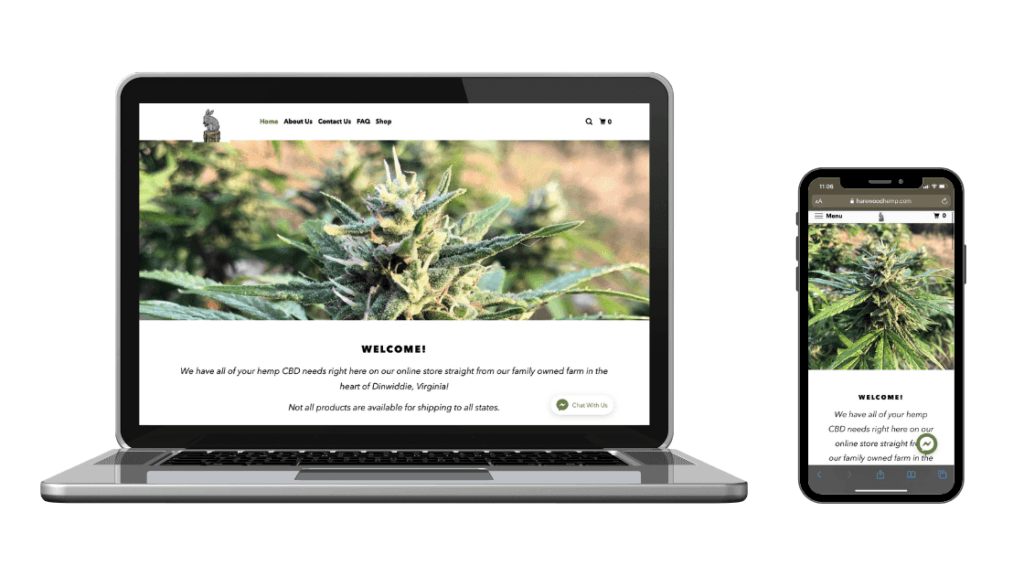 cbd website design