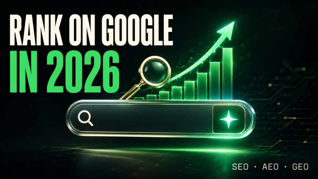 how to rank on Google in 2026